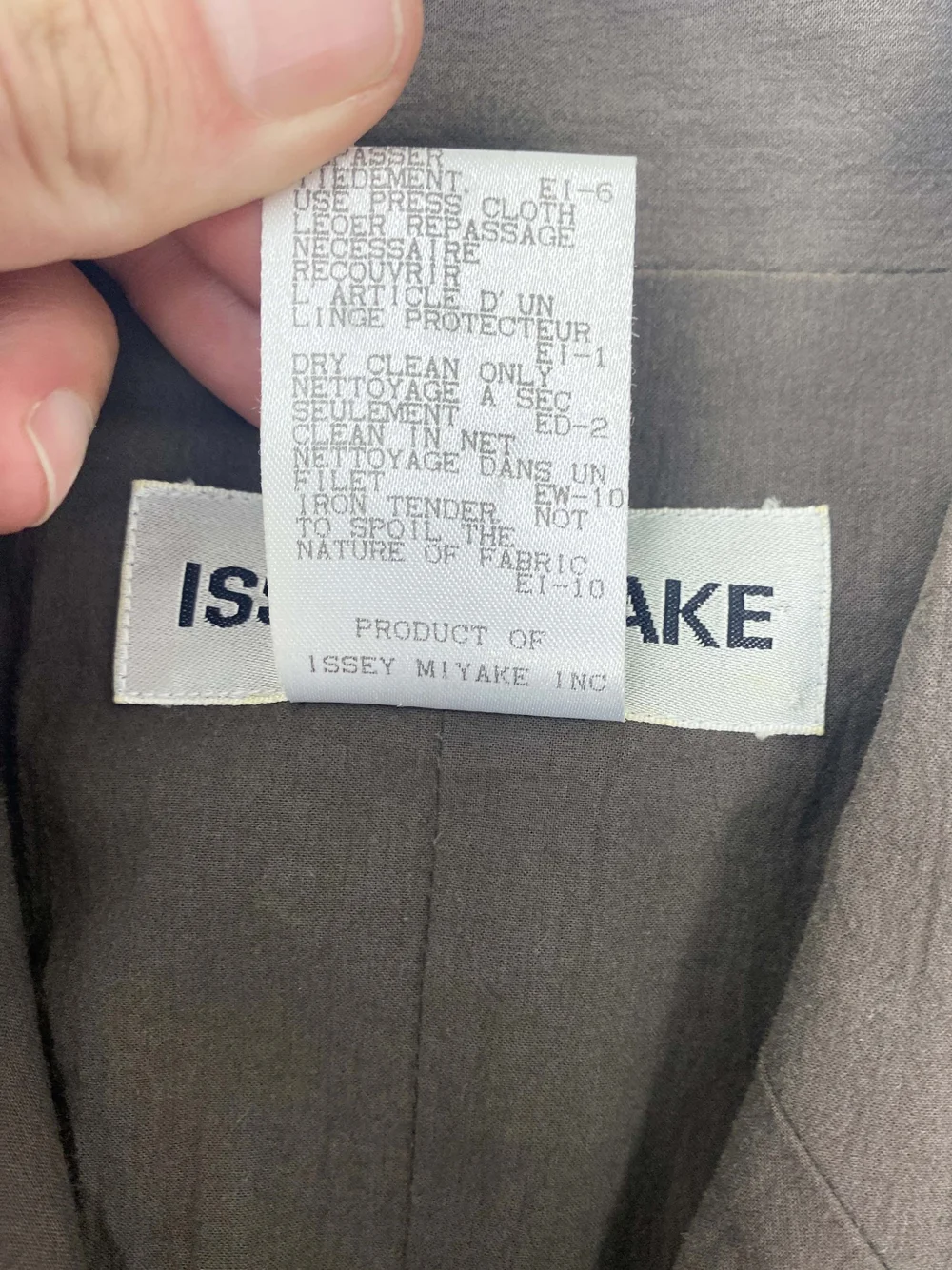 Issey Miyake 1998 cargo pocket jacket — JAMES VELORIA
